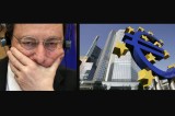 Bce: Draghi mantiene all’1% i tassi e fa “scaricabarile”