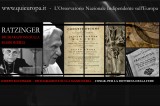 Ratzinger – Dichiarazione sulla Massoneria