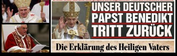 Dimission of Pope Benedict XVI