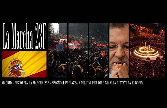 Madrid - Tutti in Piazza contro la Dittatura Europea