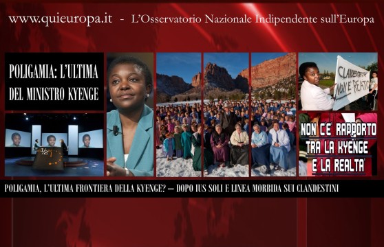 Kyenge e Poligamia - L'Ultima del Ministro