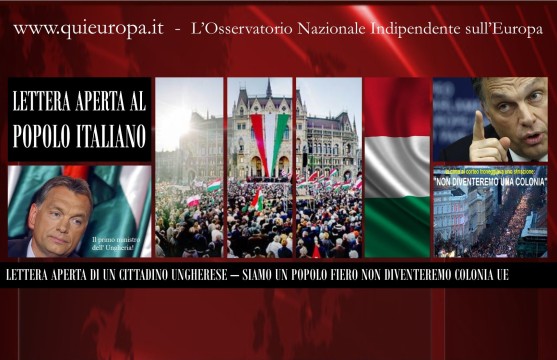 Non Diventeremo una Colonia Ue - Ungheria - Viktor Urban