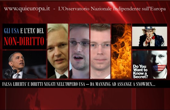 Assange, Manning, Snowden e la Democrazia in America