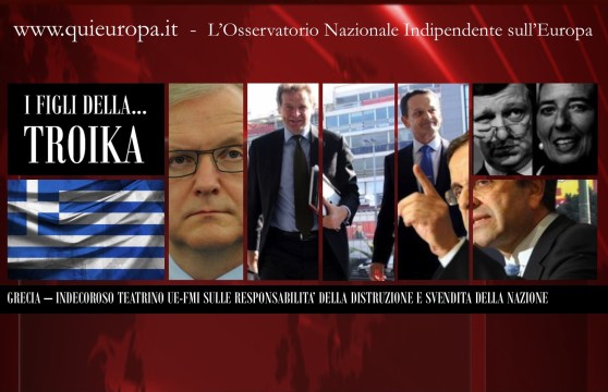 Grecia, FMI e UE - Responsabilità e Strategie di Olli Rehn e Troika