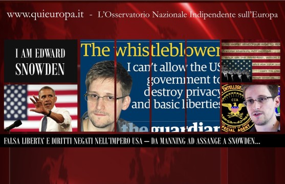 La Democrazia in America - Il Caso Edward Snowden