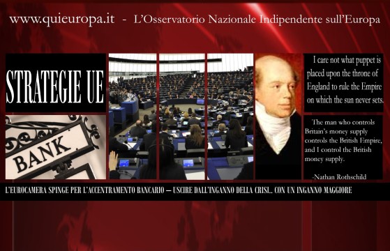 Unione Bancaria - Parlamento Europeo - 13 Giugno 2013