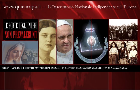 La Chiesa, Papa Francesco, le Rivelazioni Mariane e il Nuovo Disordine Mondiale del NWO