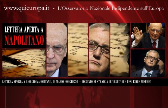 Lettera Aperta a Giorgio Napolitano - di Mario Borghezio