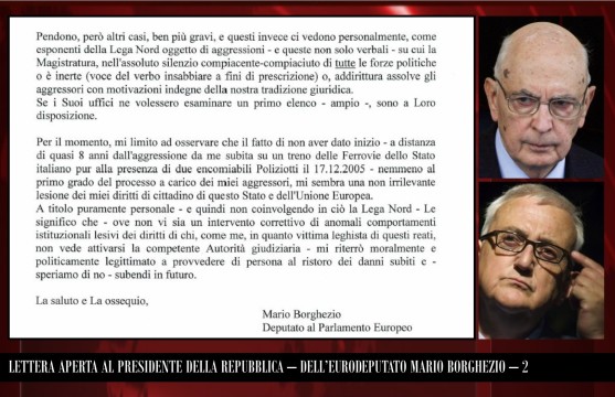 Lettera Aperta al presidente della repubblica - Seconda Parte