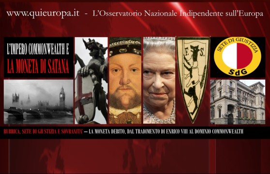 Moneta Debito e Dominio Comonwealth - Sete di Giustizia e Sovranità - Le 3 Tentazioni
