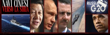 Navi Cinesi verso la Siria