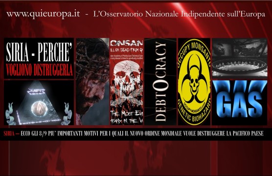 Perchè il Nuovo Ordine Mondiale vuole distruggere la Siria