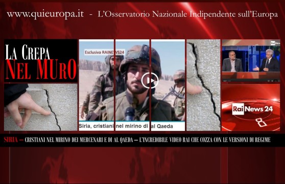 RAINEWS24 - BUGIE VERITA' SIRIA - CRISTIANI