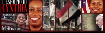 cynthia mckinney - siria - papa francesco