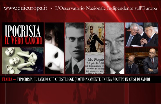 Ipocrisia - Crisi di Valori - italia