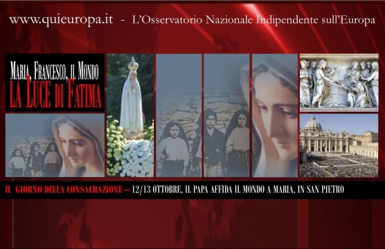 Madonna di Fatima - Papa Francesco