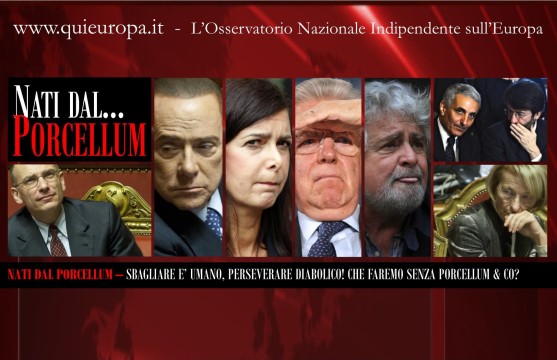 Porcellum - Berlusconi - Letta