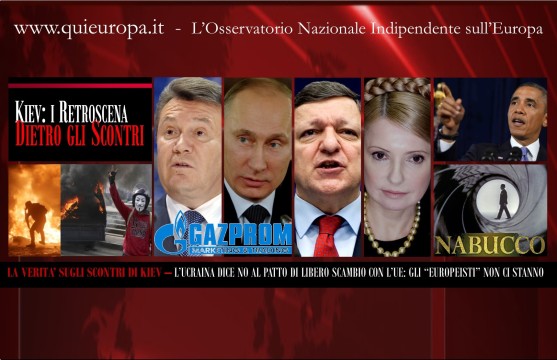 Scontri a Kiev - Putin - Barroso - Gazprom