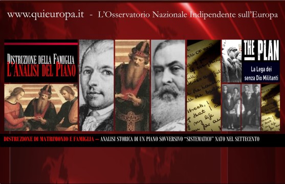 Distruzione della Famiglia e del Matrimonio - Illuminati