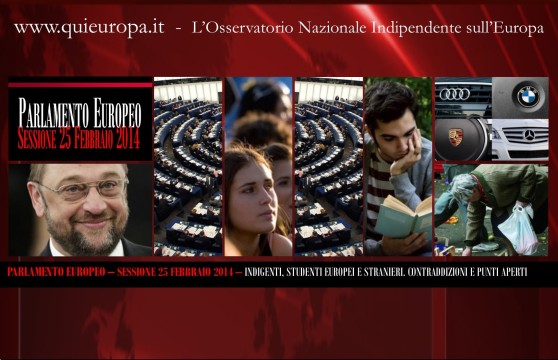 Parlamento Europeo - Sessione 24 Febbraio 2014