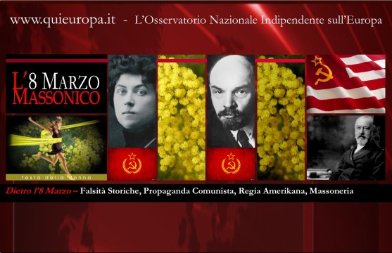 8 marzo - mimosa - massoneria - comunismo