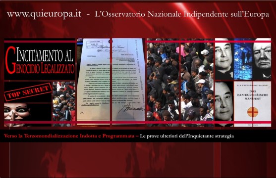 Piano Kalergi e Terzomindializzazione - Sfruttamento e Assistenzialismo