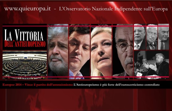  Elezioni europee 2014 - vince l'antieuropeismo