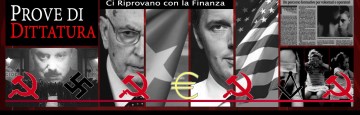 Dittatura Italia - euro - comunismo - nazismo - europeismo