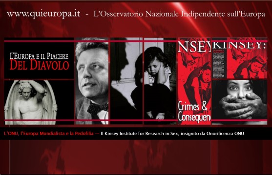 Onu, Europa e Pedofilia - Kinsey Institute