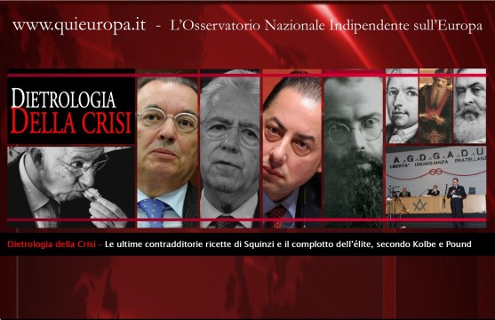 Squinzi - Crisi - Massoneria - Kolbe - Complotto