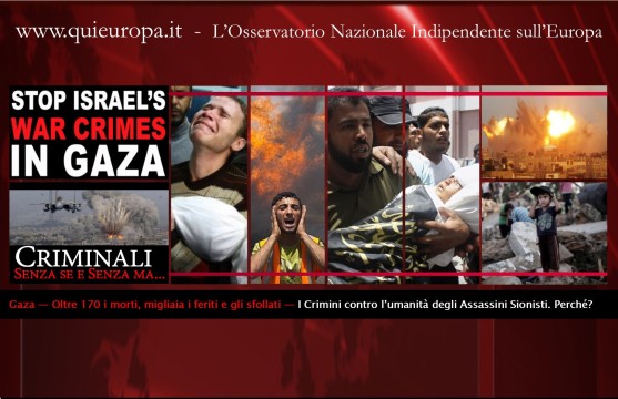Criminali sionisti in Gaza