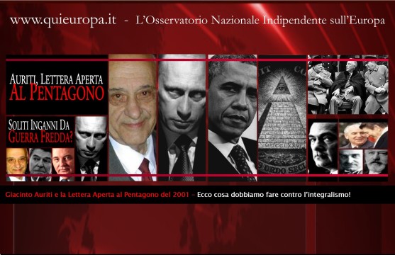 Auriti - Lettera aperta al Pentagono