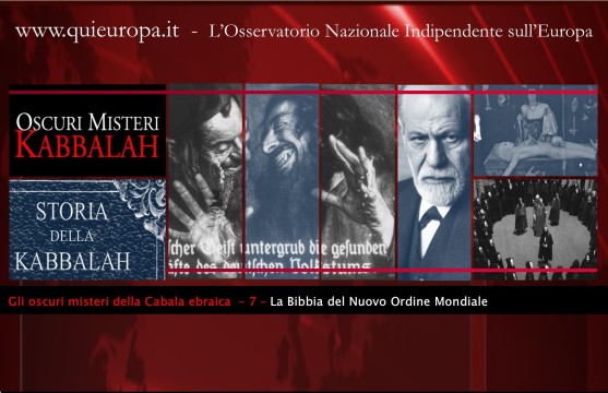 Cabala - Bibbia del Nuovo Ordine Mondiale