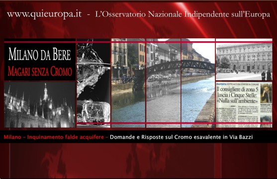Massimiliano Toscano - Gruppo Misto - Milano - Inquinamento - Cromo - Via Bazzi