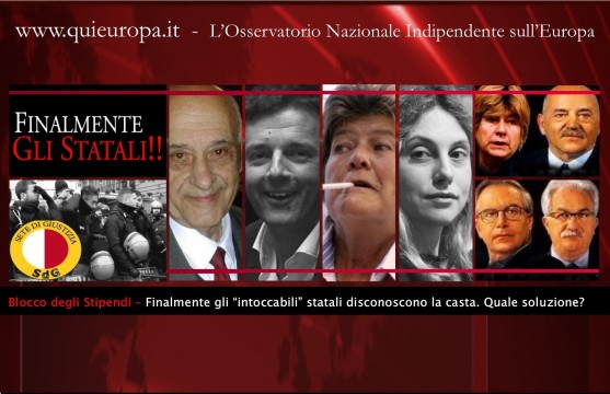 sciopero degli statali - forze dell'ordine
