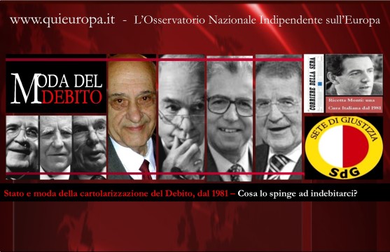 sete di giustizia - Moda della Cartolarizzazione del Debito Pubblico