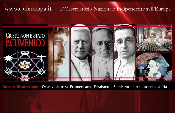 Ecumenismo ed Ebraismo - Dopo la Risurrezione di Gesù