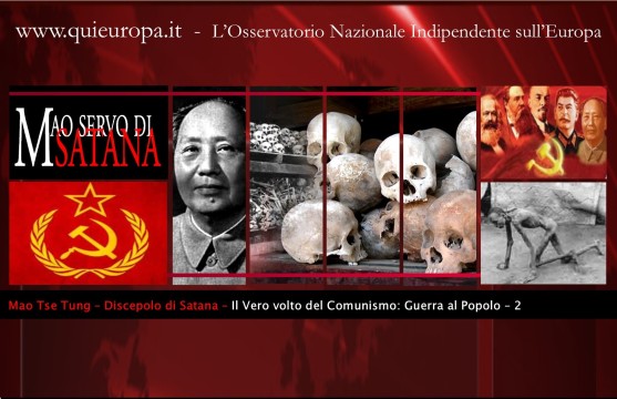 Il vero volto del Comunismo - Mao - Nuovo Ordine Mondiale