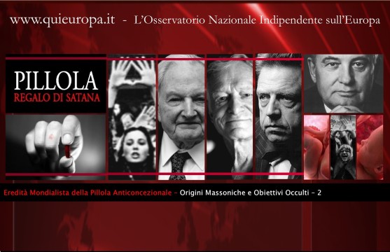 Pillola Anticoncezionale - Nuovo Ordine Mondiale