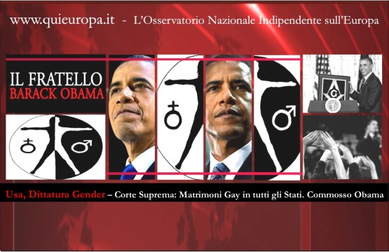 Dittatura Gender - Corte suprema - Obama