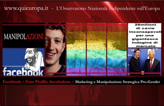 Gender - Facebook - 26 milioni di cavie