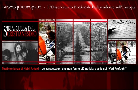 Siria - Testimonianza di Nabil Antaki