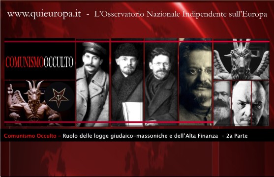 comunismo occulto - satanismo - alta finanza