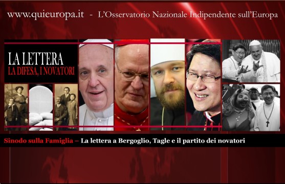 Sinodo Famiglia - Tagle - Novatori - Lettera Cardinali