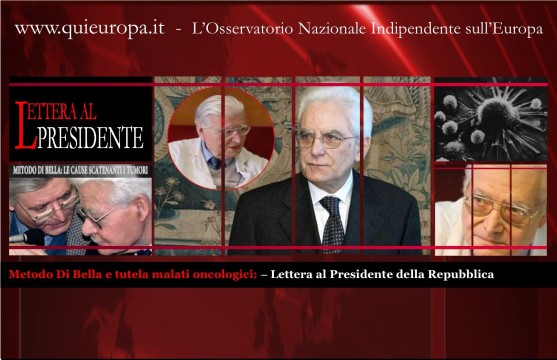 Lettera al Presidente della Repubblica, Sergio Mattarella  - metodo di bella - avv. Gianluca Ottaviano