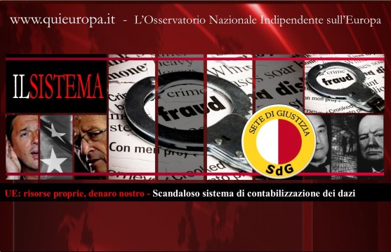 sete di giustizia - SISTEMA CONTABILIZZAZIONE DAZI UE