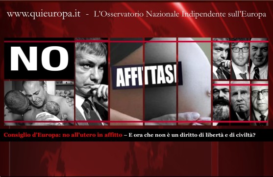 utero in affitto - consiglio d'europa