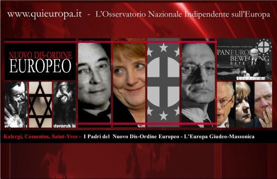 Kalergi - L’Europa Giudeo-Massonica - Paneuropa