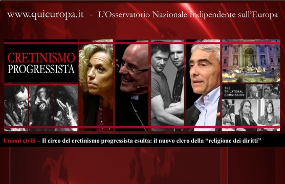 Unioni civili – Il circo del cretinismo progressista esulta