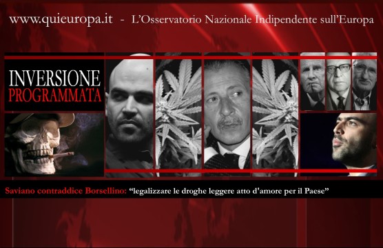 Saviano contraddice Borsellino - droghe leggere